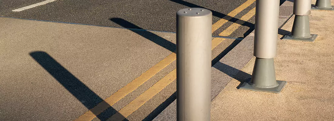 Custom Retractable Barrier Column Installations in Cooper City, FL